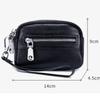 Genuine Leather Women's Wallet Clutch Purse Bag with Big Storage Capacity and Wrist Strap