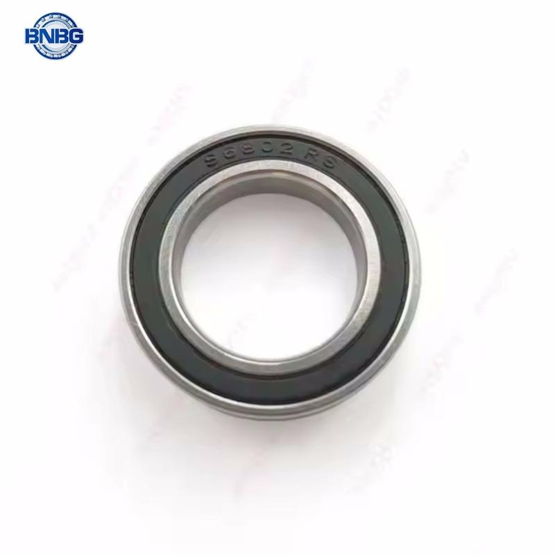 2Pcs 6802 2RS CB Stainless Steel Hybrid ceramic ball bearing 15X24X5 Ceramic Balls Bearing 6802RS Bicycle Bottom Bearing