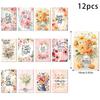 Day Theme Mother Flower Pattern Postcard Party Invitation Card For Prop Party