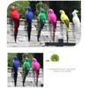 1Pc Feather DIY 25/35cm Creative Animal Bird Handmade Lawn Figurine Ornament Simulation Parrot Garden Prop Decoration