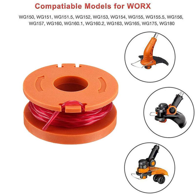 Buy 3Pcs Electric Mower Spool Trimmer Spool Line Replacement Parts Weed