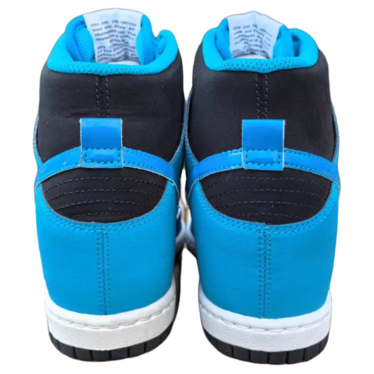 Nike Dámské tenisky Dunk Sky High Essential Black Blue Lacquer Světle modrý lak Bílý 644877-009