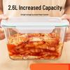 Large 2-Layer Glass Food Storage Container