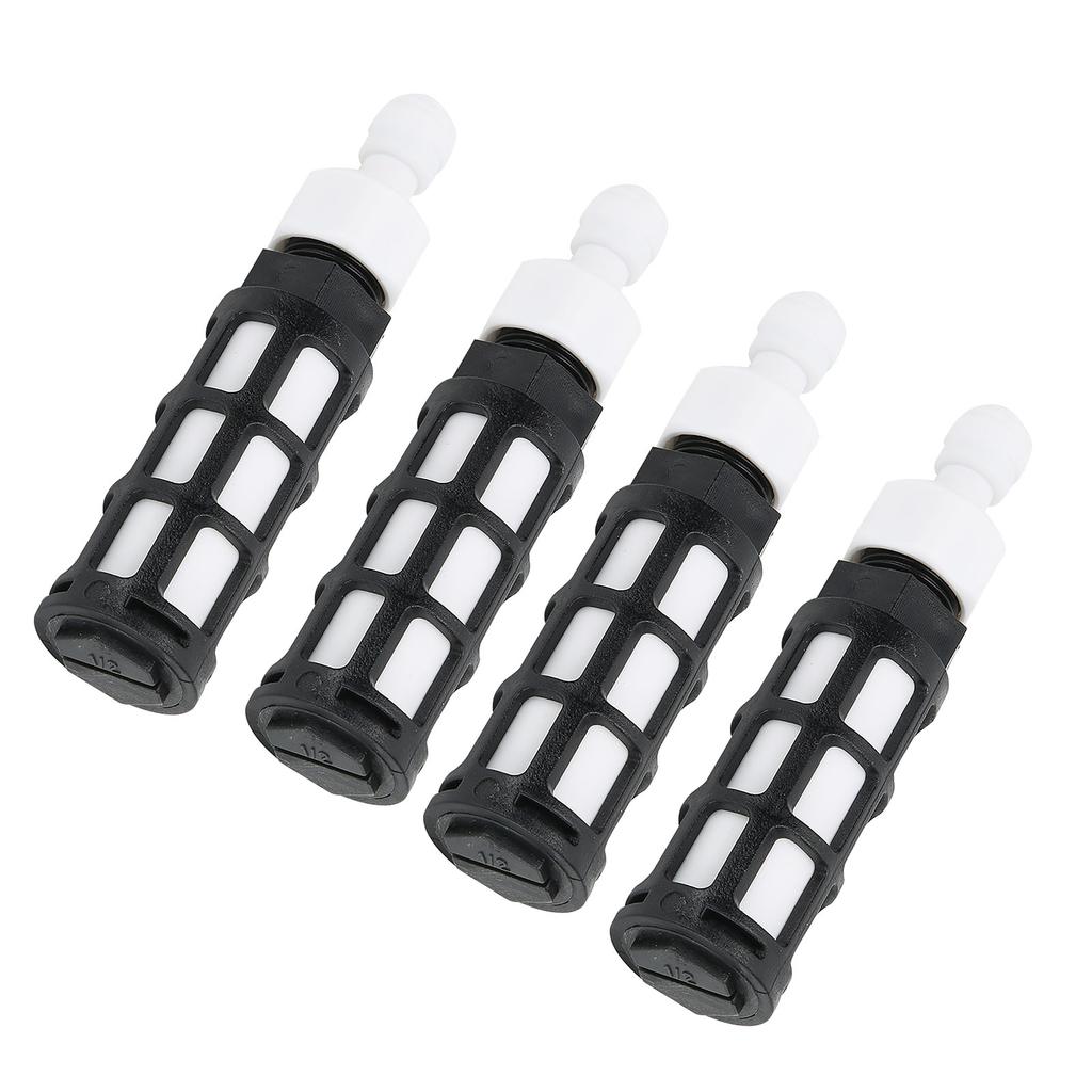 4 Pcs Water Inlet Filter Self Priming Water Sprayer Filter for Humidification Misting System