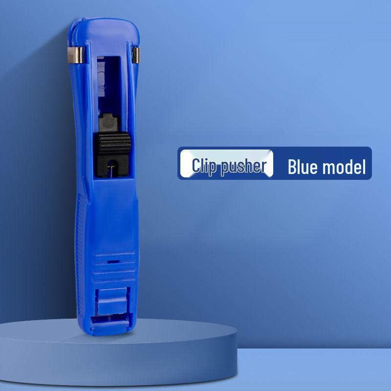 Transparent No-Punch Metal Push & Binding Clip for Test Papers