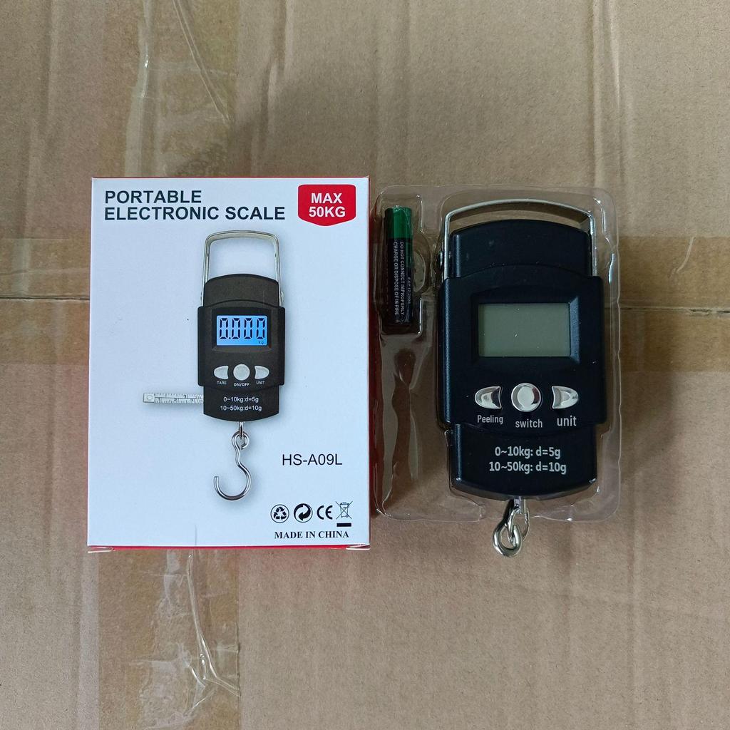 Kompakte Präzisions-Handwaage mit Maßband - Tragbares grenzüberschreitendes elektronisches Wiegeinstrument für den Haushaltsgebrauch