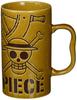 Kanesho Pottery Pirate Flag 122196 "One Piece" Water-Repellent Mug, 600ml, Brown,