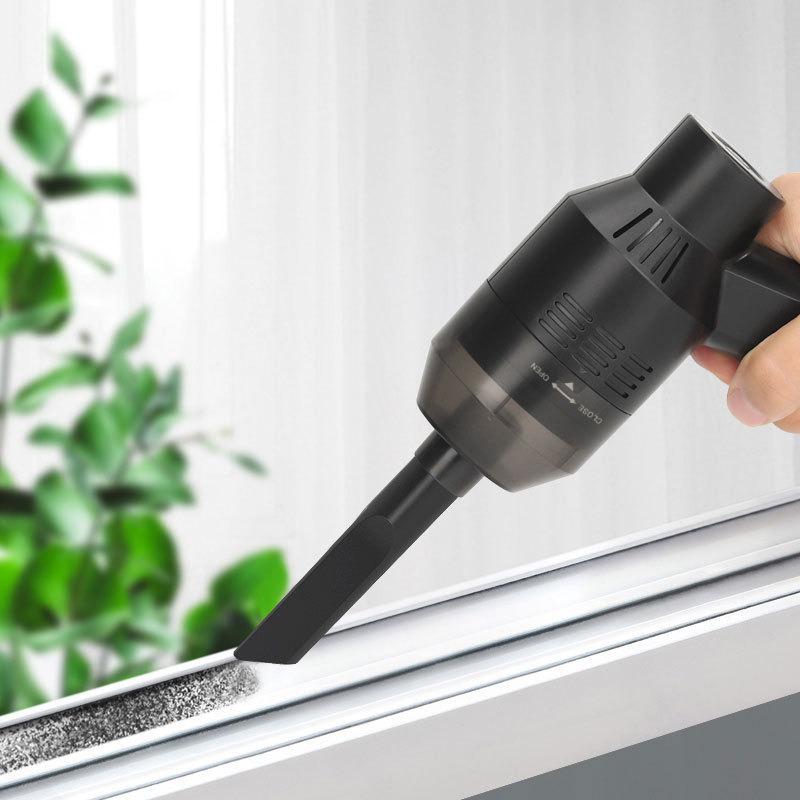 Wireless USB Charging Handheld Vacuum & Speaker Cleaner for Desktop Computers