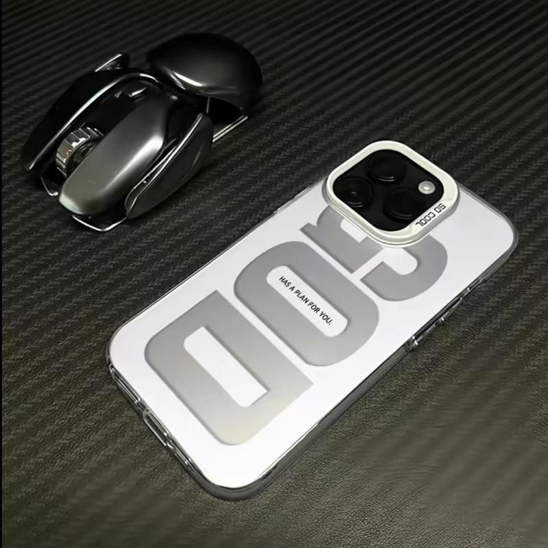 Religious Soft Phone Case with GOD HAS A PLAN FOR YOU Verse Compatible for iPhone 17 17E 16 16E 15 14 13 12 11 Air Pro Max Plus