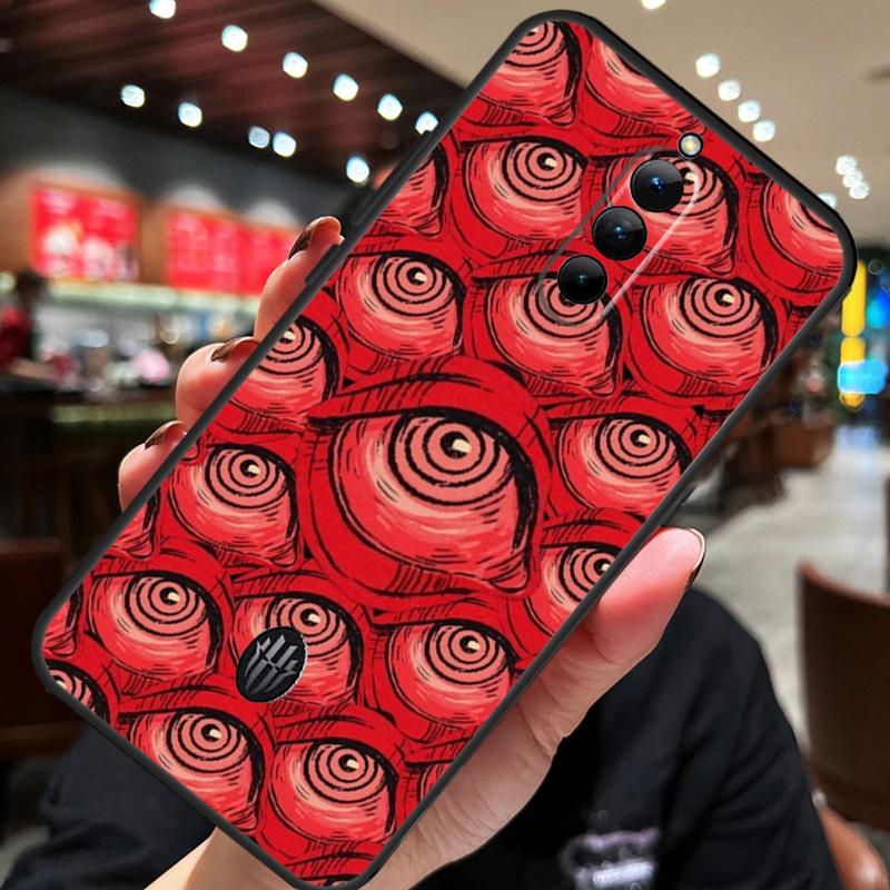Scary Face Eyes Case For ZTE Nubia Red Magic 8S 9S 10S 8 9 10 Pro Plus 6S 7S 6 7 Pro 5G 6R 11 Pro Plus Cover