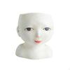 Bust Planter Decorative HandPainted Face Flower Pot for Desk, Bookshelf, Windowsill