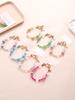 New Crystal Love Beaded Phone Pendant, Phone Case Hanging Accessories, Colored Pearl Handheld Chain with Transparent Card