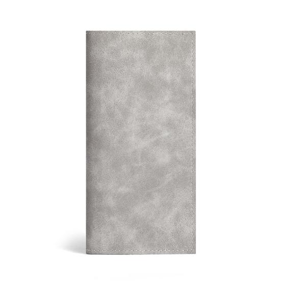 Erkek Bifold Cüzdan Çoklu Kart Yuvalı Uzun Cüzdan Kredi Kartı Tutucu Günlük veya İş Kullanımı için Kimlik Pencereli El Çantası