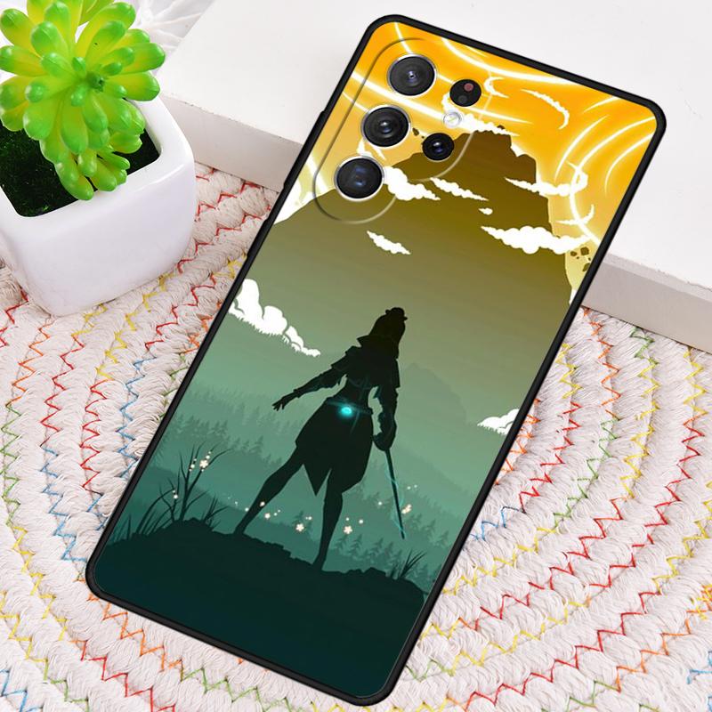 Genshin Impact Game Silicone Phone Case For Samsung Galaxy note 10 pro S26 S25 S24 S23 S22 S21 Plus S25Ultra Capa Cover