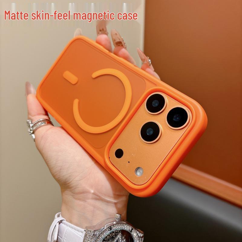 iPhone 17 Pro Max Matte Magnetic Case, Soft 16 Edges, Apple 15/14 Compatible, Protective Skin-Feel Cover