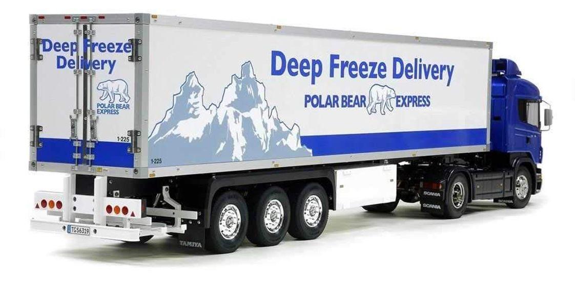 

Tamiya Electric RC Big Truck Series Trailer Truck 3 Axis Reefer Radio Controlled 56319 1/14 No.19 Semi-Trailer