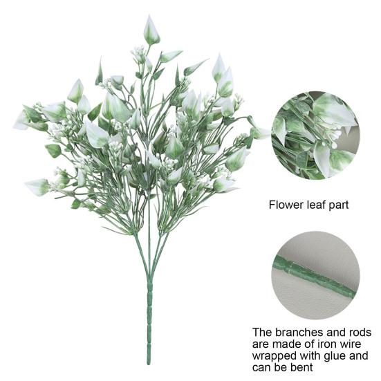 Urocza sztuczna roślina Ekologiczna długa łodyga Odporna na blaknięcie