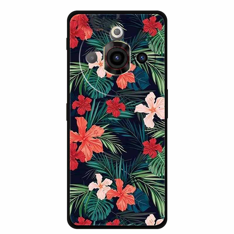 For NUBIA Focus Pro 5G Case Original Soft Silicone TPU Phone Cases Back Cover For NUBIAFocus Pro Fashion Planet Protective Coque