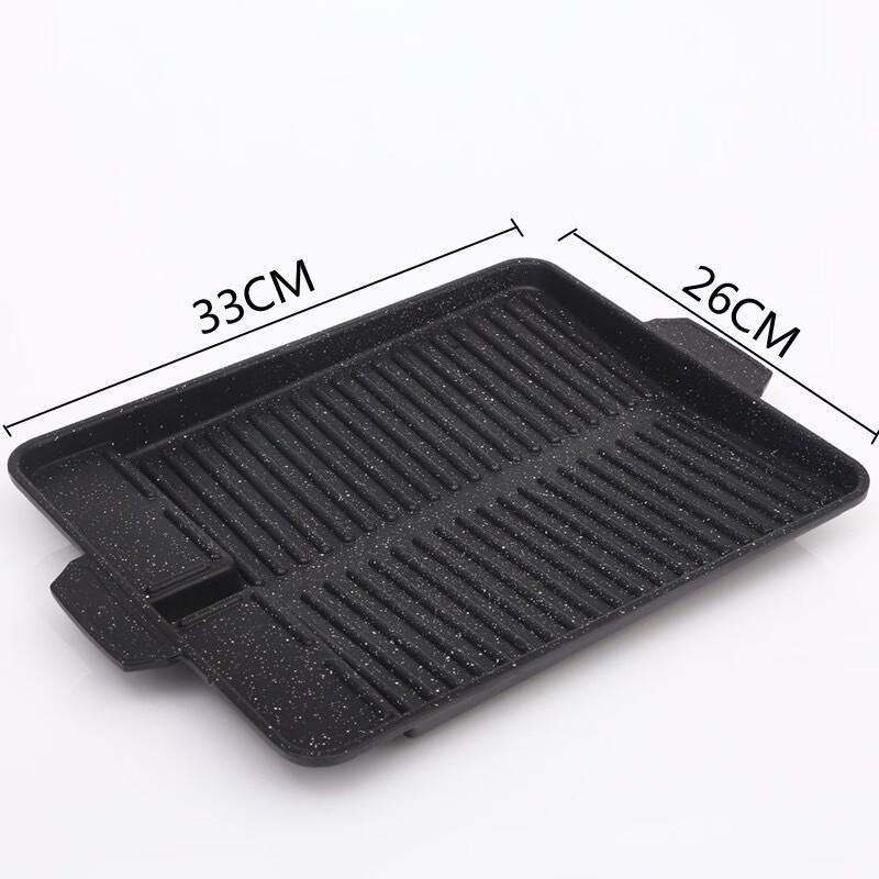 Oeny Portable Rectangular Outdoor BBQ Plate