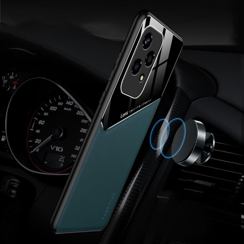 For Honor 200 Lite Case Leather Back Cover Precise Cutouts Shockproof Protection