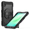 8.7 Inch Tablet Case Galaxy Tab A9 A11 X110 X133 With Silicone Bumper PC Back Shell Hand Strap Kickstand