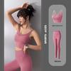Conjunto Esportivo e de Yoga com Sutiã Esportivo Emagrecedor Costas Nuas Feminino 2025