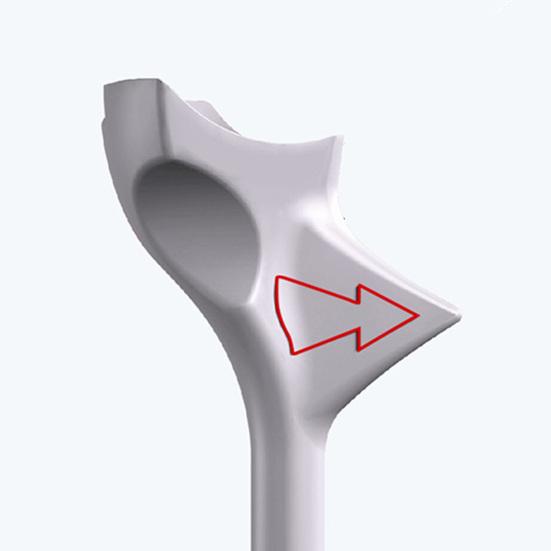 10Pcs Golf Tees Wear Resistant Portable Oblique Insertion Decrease Friction Professional Increase Distance Compact 10 Degrees Golf Ball