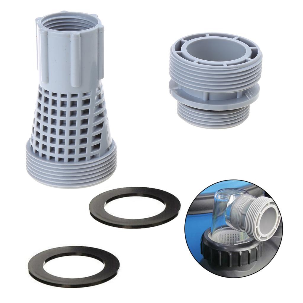 Garden Hose Adapter Quick Connect Repair Pool Hose Adapter Set Multifunctional Pools Connector Gasket For Swimming Pools