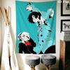 Persona Wall Tapestry Aesthetic Wall Hanging Printed Fabric Blanket Decorative Tapestries for Bedroom Living Room Home Decor