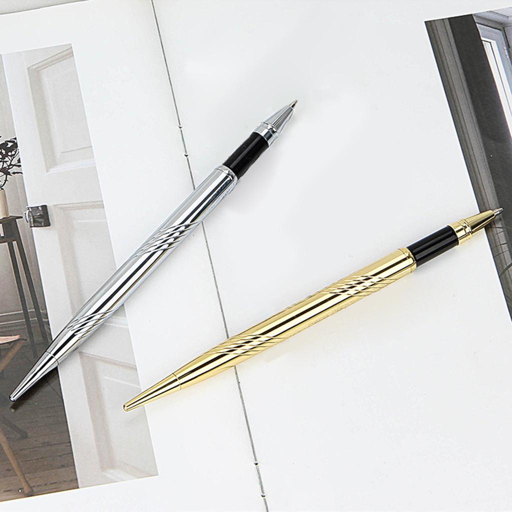 4 pezzi penna a sfera con base in metallo penna segno ospite matrimonio penna reception penna servizio bancone penna per banca hotel matrimoni