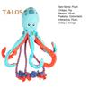 Plush Octopus Dog Toy Tough Dog Chew Toy for Aggressive Chewers Octopus Cotton Rope Tug-of-War Toy for Puppy Teeth Cleaning