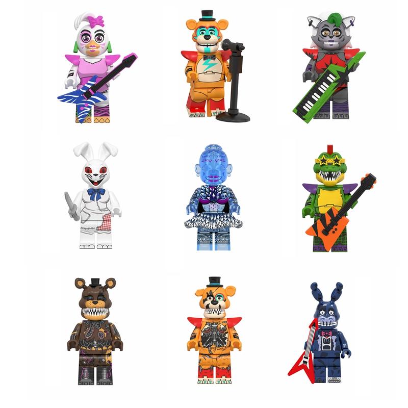 Anime Mangle Bär Figur Five Night At Freddy Actionfiguren Teile Schreibtisch Dekoration Zubehör Kinderfest Geschenke