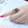 Exquisite Korean & Japanese Flower Ring - Unique, Stylish Design for Women