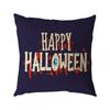 Funda de Almohada de Lino de Halloween Impresión Digital Decoración Festival de Halloween Almohada para Sofá