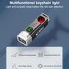 Rechargeable Mini Pocket Flashlight with Anti-sneak LED Light for Hiking Safety and Outdoor Adventure
