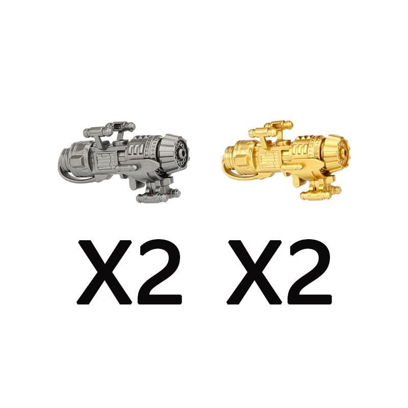 MOC War Building Blocks Movie Characters Soldier Weapons Accessories Rifle Heavy Demolition Pistol Mini Brick Gift Toy X018 DIY