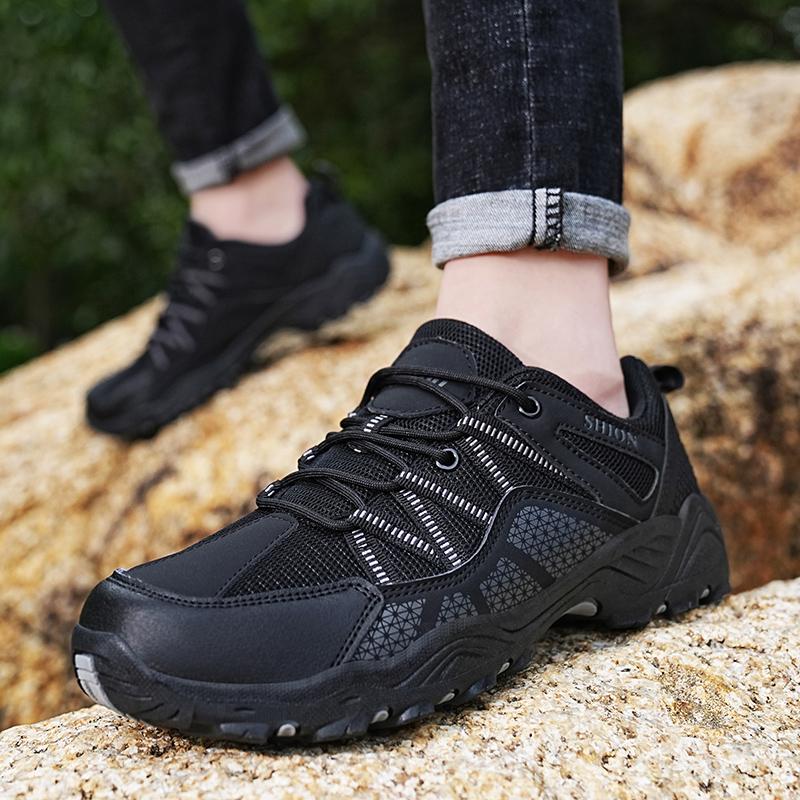 Men'S Four Seasons Outdoor Fishing Sneakers Mesh Breathable Anti Slip Wear Resistant Casual And Comfortable 39-46 Four Color