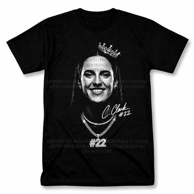 Caitlin Clark Hip Hop Grafické Tričko Vintage Styl Basketbalový Fanoušek Tričko