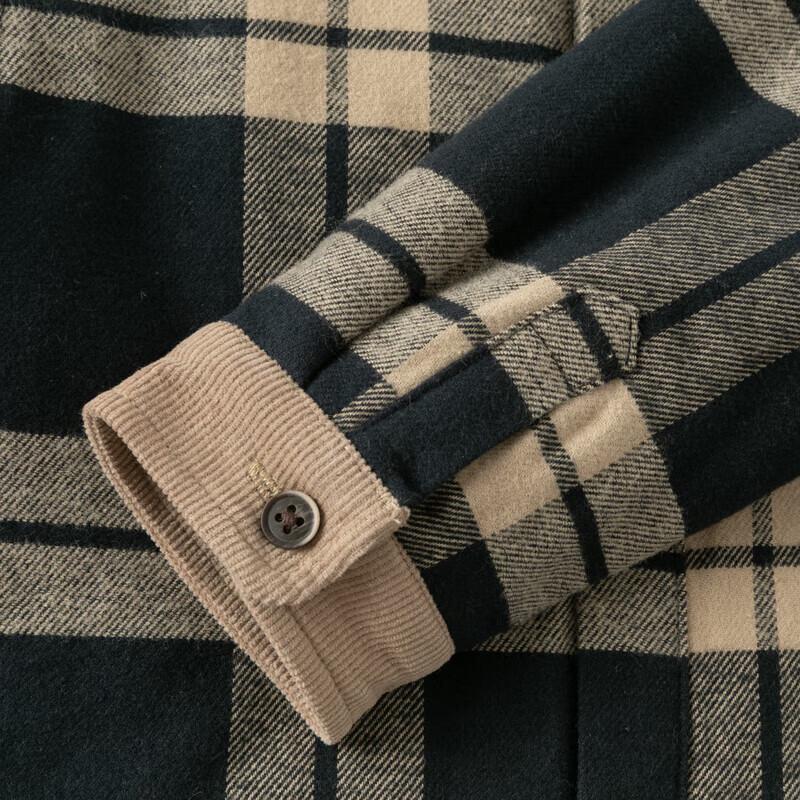 Dave & Bella Boys' Fleece-Lined Plaid Winter Shirt