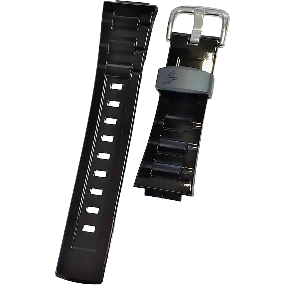 Casio BGR-3000J Replacement Watch Band Compatible with BGA-1100 BGA-110 BGA-116 BGA-113 BG-3000 BGR-3003 Black Rubber Strap