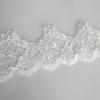 Polyester Car Bone Lace, Wedding Veil, Dress Accessories, White Car Stock Lace