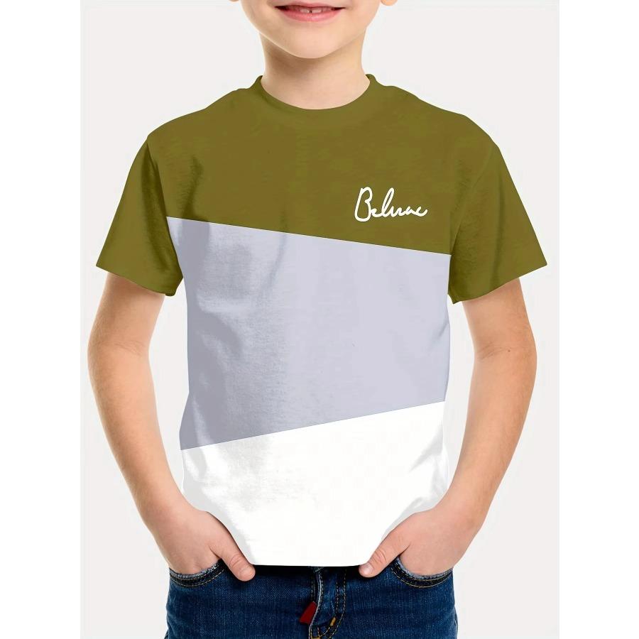 Children's Clothes 2025 T-Shirt Children Clothes for Summer Boys Clothing 5 to 9 Years Comfortable Streetwear Boy Clothes