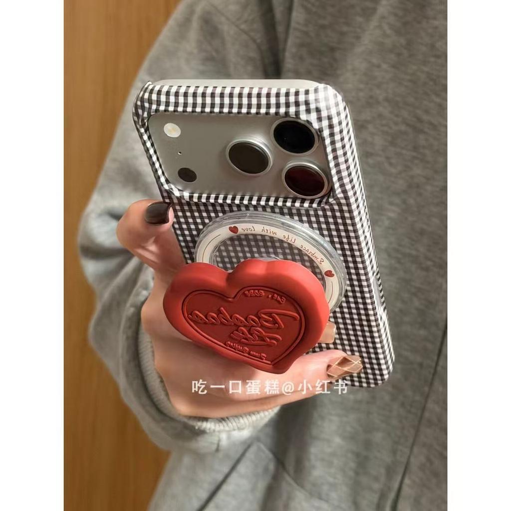 White background full screen black plaid film half pack bracket, suitable for Apple 17promax mobile phone case iphone1615 case