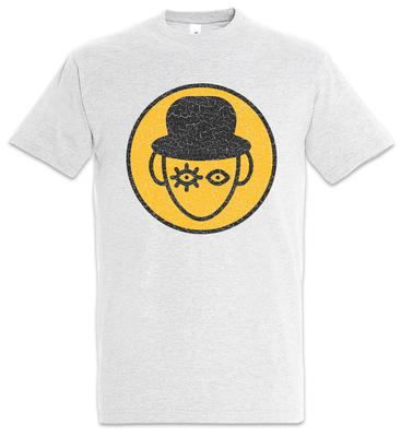 Koszulkka Alex Clockwork Męska Damska Top Zegarowy Symbol Znak Logo Pomarańczowy