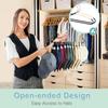 Hat Storage Organizer for Baseball Caps, Lomrsiul Non Slip PVC Coating Hat Rack Hangers for Closet Hat Holder Max 10 Hats Closet Organizers and