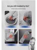 2025 Stainless Steel Chenille Flat Mop - Hand-Free, Dual-Use for Dry & Wet Cleaning