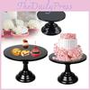 Suporte Elegante de Ferro para Bolo Pedestal Para Casamentos e Festas Decoração de Casa Suporte de Exibição