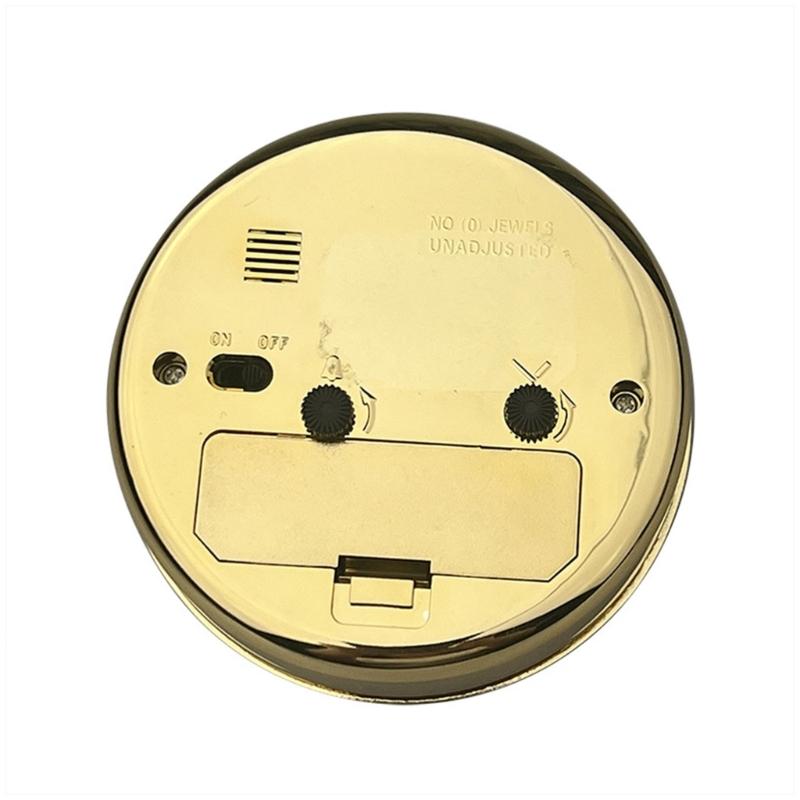 3.5inch (89mm) Clock Insert Roman Numeral Round Watch Insert Gold Clock Perfect for Decorating and Gifting Making