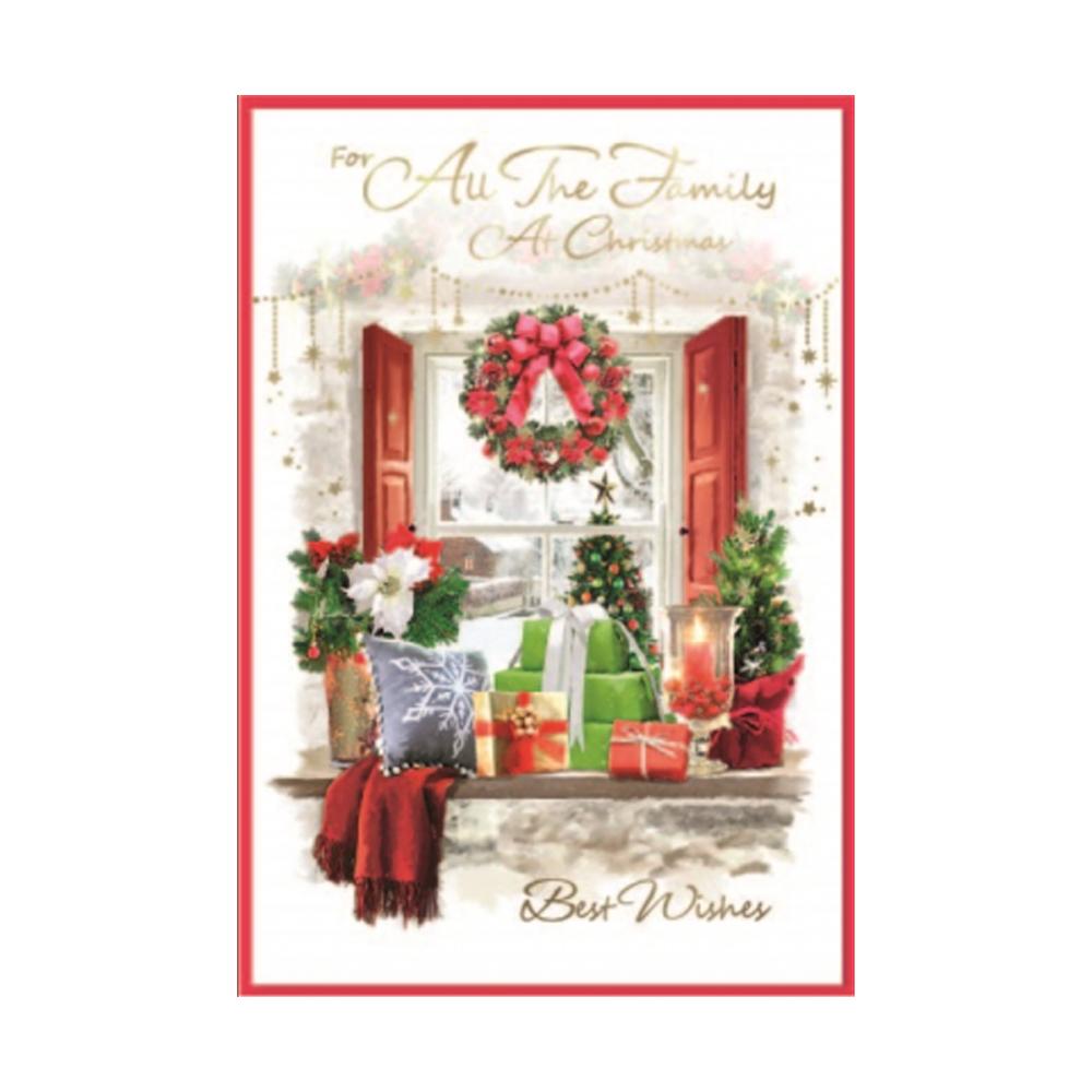 Simon Elvin For All The Family At Christmas Greetings Card (Pack of 6)