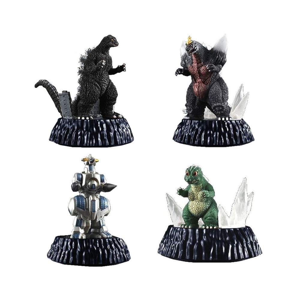 

Набор типов HG Godzilla 04 Gacha Gacha Capsule Toy D+ [4 (полный полный)]